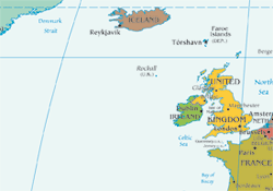 França, Regne Unit, Irlanda, Islàndia i Groenlàndia