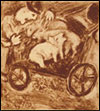 Marc Chagall. El pastor i el seu ramat. Faules de La Fontaine (1927)