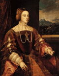 Isabel de Portugal. Tiziano