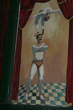 Mural d'artistes de circ