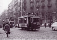 Tramvia de Barcelona principis anys 60