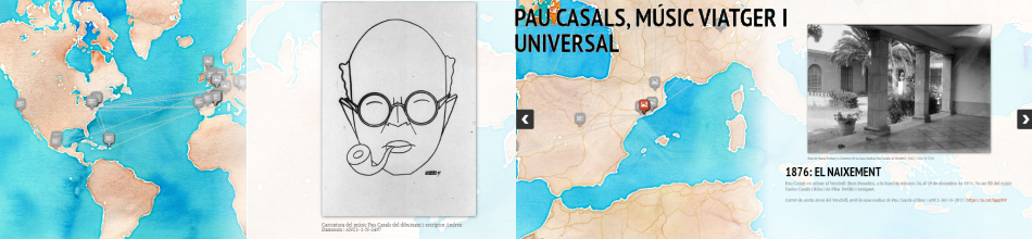 Pau Casals, músic i viatger universal